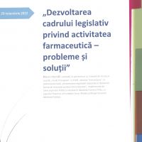 Proiect de lege activitatea farmaciei